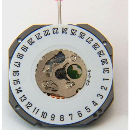 Free Shipping Professional Quality Japan Miyota 1S13 Quartz Movement 3 pins Date at 3'\6' Watch Accessory Parts