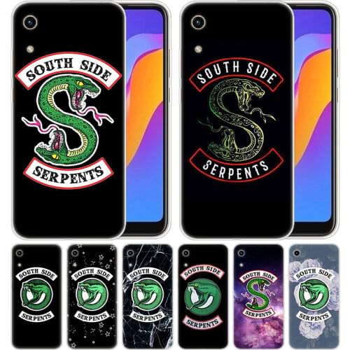 Silicone Case Riverdale Southside Serpents logo for Huawei Honor 9X 8A 7A 20 Pro 7X 8X 7S 8S 8 9 10 Lite View 20 20i 10i Play