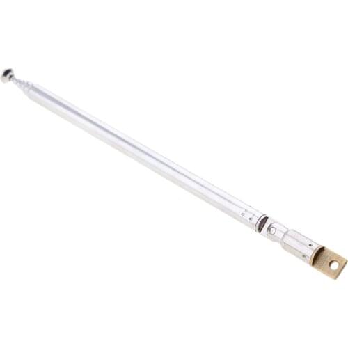 50cm 20 '' 6 sections telescopic antenna replacement for FM radio TV AD