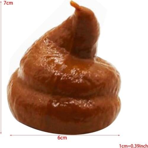Funny Joke Tricky Toys Mischief Turd Gag Gift Realistic Shits Poop Fake All saints toys