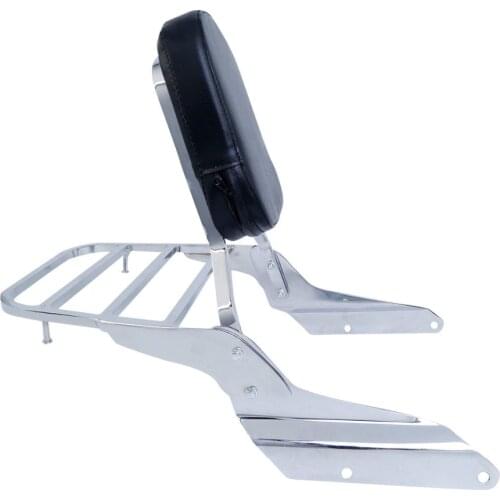Motorcycle Backrest Sissy Bar pad Luggage rack For Honda Magna VF 250 1995-2006 VF 750 1994-2003