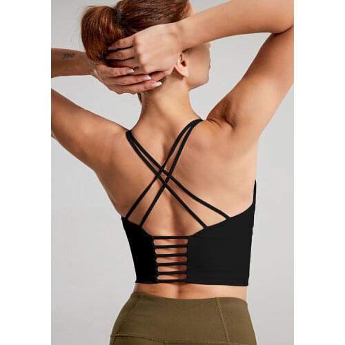 Wyplosz Gym Sports Bra Running Sports Top Sexy Sports Bra For Women Beauty Back Tight Cross Yoga Vest Crop Top Push Up Crz Yoga