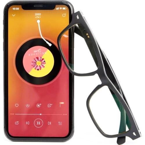 2021 New Smart Glasses Wireless Bluetooth 5.0 Hands-Free Calling Music Audio Sport Headset Eyewear Intelligent Eyeglasses