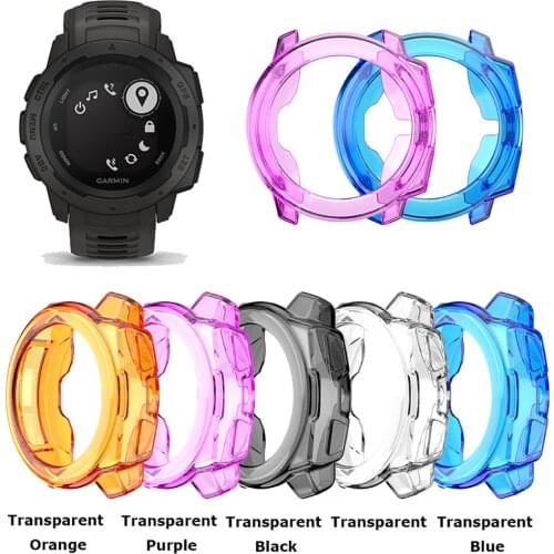 Protective Sleeve TPU Protective Case Shell Spare Parts for Garmin Instinct Smart Watch