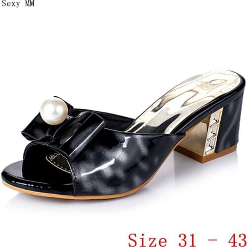 Women High Heel Sandals Shoes Woman High Heels Gladiator Sandals Pumps Small Plus Size 31 32 33 - 40 41 42 43