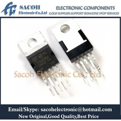 10Pcs TDA2006 TDA2006V or TDA2006H or TDA2002 TDA2002V or TDA2002H TO-220-5 Audio amplifier