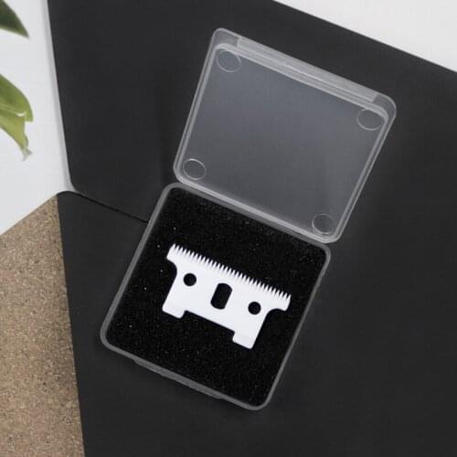 2/10/50/100 pieces for andi Gtx GTO T-Outliner Trimmer Ceramic movable blade 32 teeth with 2-hole white color packing with box