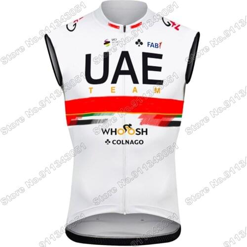 2021 Team Cycling Vest Windproof Men Wind Vest MTB Road Cycling Jerseys Sleeveless windstopper Gilet Maillot Ropa Ciclismo