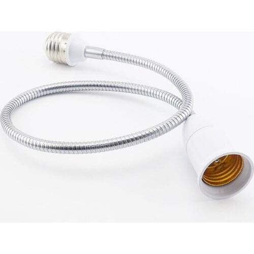 38cm E27 to E27 LED Light lamp Bulb Base Socket Converters Lamp bulb Adapter Socke Flexible Extension Light Holder EU US E27