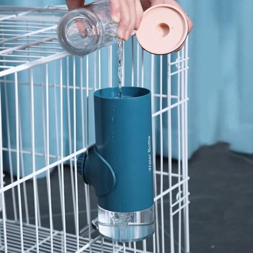 500ml Pet Drinker Water Feeder Bottle Dispenser Hanging Pet Dog Guinea Pig Squirrel Rabbit Drinking Head Small Animal Accessorie