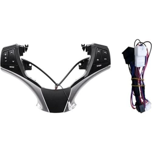 Car Steering Wheel Switch Button Cruise Control Switch Audio Control Switch for Toyota Yaris 2013-2016 84250-0D120