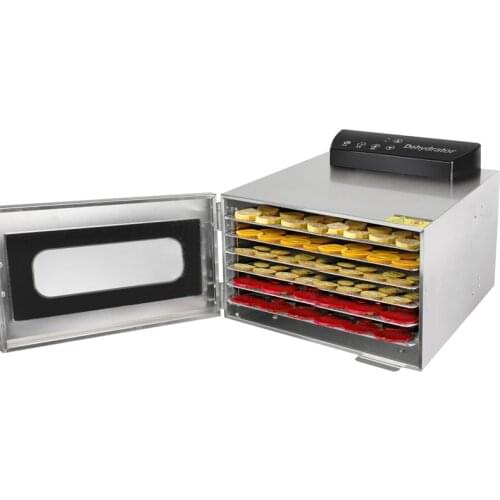 Home Professional Fruit Food Dryer Stainless Steel Six Layers Pet Meat Oven High Capacity Electric Dehydrator