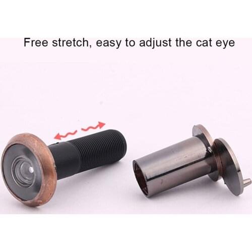 Door Eye For Furniture Hardware High Quality Tool Accessories Door Viewer 200 Degree Household Products Door Peephole