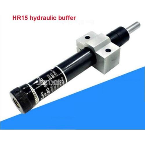 HR15 Hydraulic Buffer High-quality Pneumatic Precision Adjustable Hydraulic Steady Speed Damping Buffer 15-350kgf 0-60 Degrees