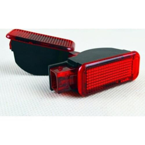 For Audi a3 a4 a5 a6 q5 Brand new 4S shop original door opening warning light foot socket light car door anti-collision light