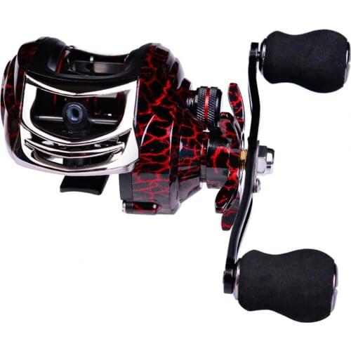 Metal Fishing Reel Line Wheel Magnetic Brake Fishing Tackle Metal Powerful Spinning Casting Fishing Reel for Fishing Enthusiast