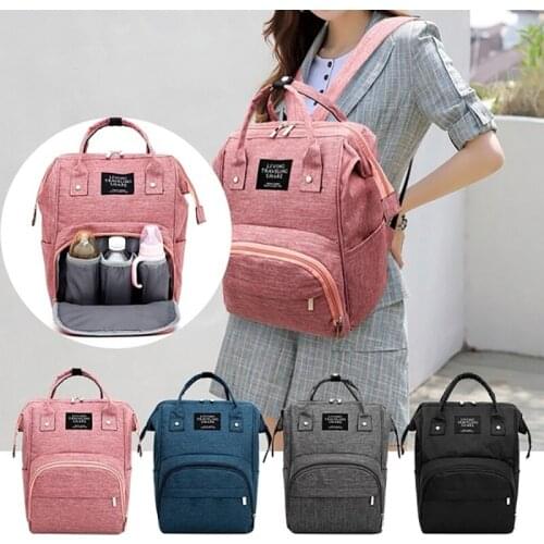 Fashion Mummy Maternity Nappy Bag Brand Large Capacity Baby Bag Travel Backpack Designer Nursing Bag for Baby Care