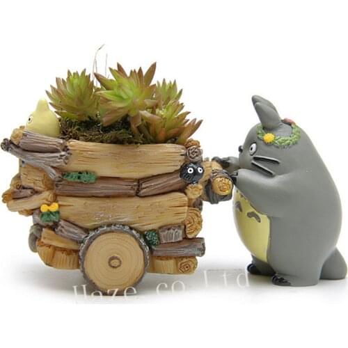 My Neighbor Totoro Carts Resin Figure Figurine 5cm