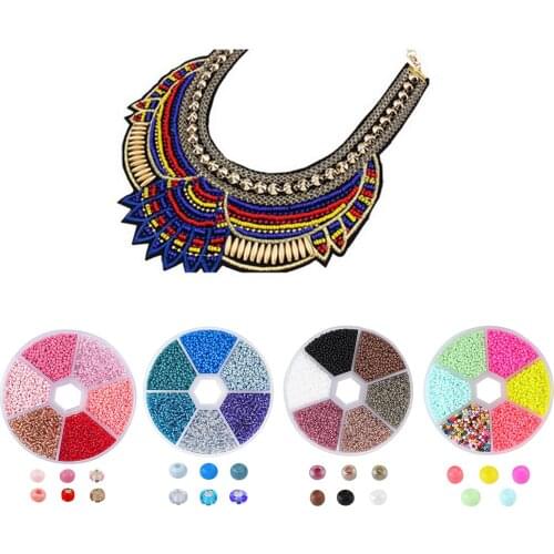 New Arrival 2mm Beads Round Assorted Colorful Bead For Women Bracelet Jewelry Making DIY Crafts Sewing Decoration Art