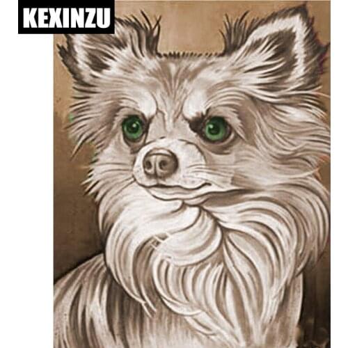 New 5D Diy diamond painting cross stitch "Sketch dog" Full Square Diamond embroidery Needlework Rhinestone Mosaic Crafts