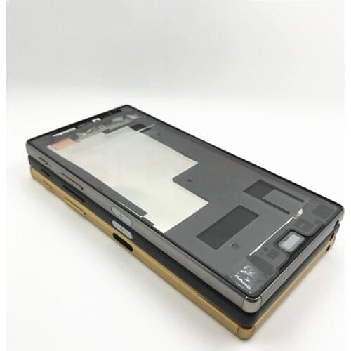Original New 5.5inch For Sony Xperia Z5 premium Z5P E6853 E6833 E6883 Bezel Middle Frame Housing Cover Replacement Parts