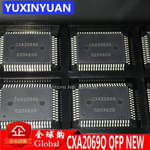 Original Product CXA2069Q CXA2069 QFP 1PCS S2 compatible 7 - 3 input and output audio / video switch chip
