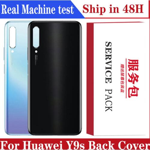 Original Back Housing Replacement for Huawei Y9s Back Cover Battery Glass with For Huawei P smart Pro Battery Cover