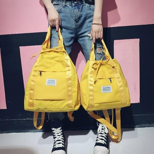 OZUKO Women's Yellow Backpacks