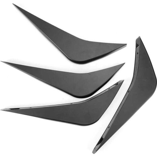 Rear Bumper Spoiler Panel Car Air Diffuser Fin Body Kit Car Refitting Fit for Chevrolet Corvette C7 14-19 car accessories