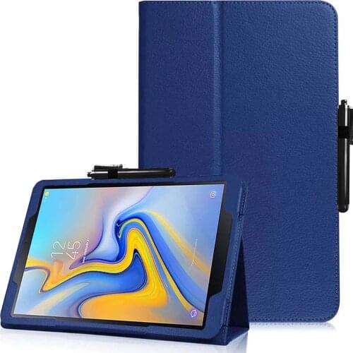 Tablet Case For Samsung Galaxy Tab A 10.5 T590 T595 SM-T590 2018 Cover Leather Folding Stand Flip Smart Cover TabA 10.5inch