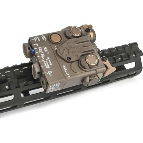 Tactical DBAL A2 Blue Laser Sight NO IR Version White Light DBAL-A2 Airsoft Rifle Arma Light Outdoor Hunting Weapon Flashlight