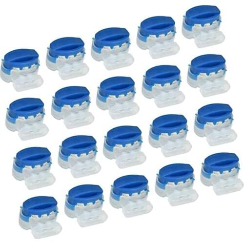 20 PCS K13 Resin Filled Cable Connectors 314 Connectors Terminal Blocks For Garden Outdoor Robot Lawn Mower And Car Mower