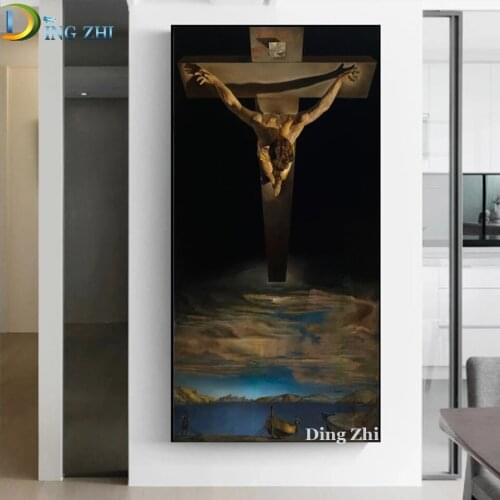 Large Size Diamond Painting Religion 5D Diy Cross Stitch Full Square Round Drill Mosaic Embroidery Home Handmade Decor WallPaper