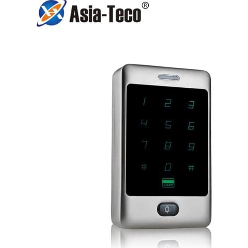 Standalone Access Control System RFID Keypad Metal Touch Waterproof IP65 Door Lock Security System