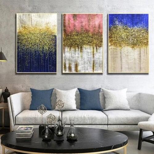 Nordic Style Living Room Home Decoration Modern Minimalist Sofa Background Atmosphere Frameless Printing Hanging Painting Core
