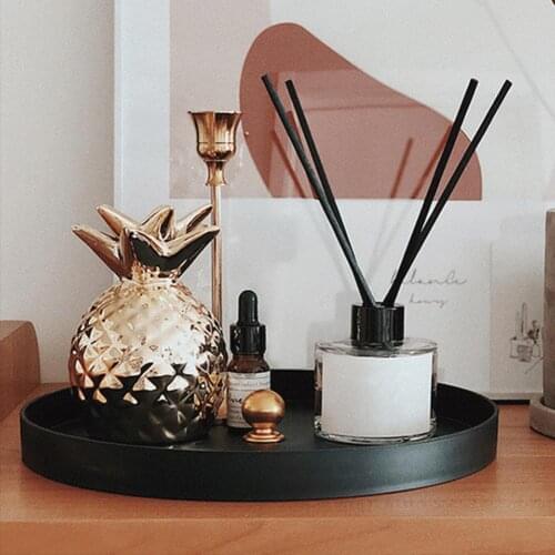 Decorative Display Tray Round Earrings Bracelet Storage Tray Jewlry Dressing Table Display Tray Sundries Organizer