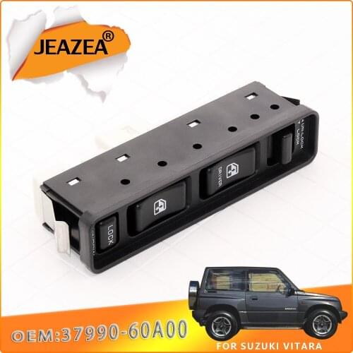 JEAZEA Car Auto Electric Power Window Master Regulator Control Switch Button For Suzuki Vitara 3799060A00