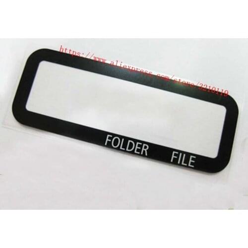 Shoulder small Externe Vitre Outer Glass screen Repair part For Canon EOS 1D-X 1DX DS12630 SLR Free Shipping