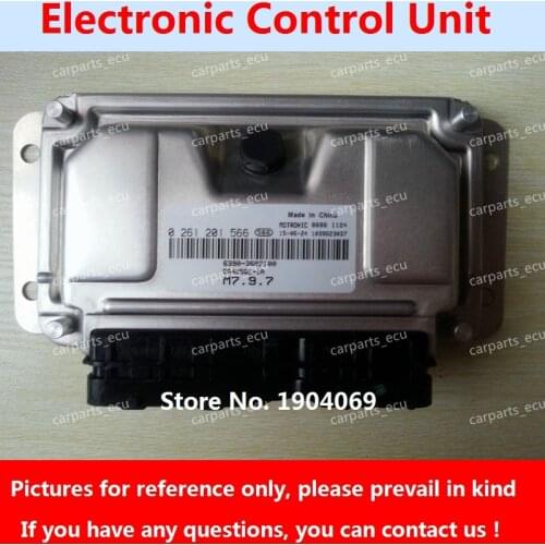 Engine Computer Board 0261201566 6390-3602100 465QE-1A M7.9.7 ECU 0261B09770 6390E-3602100 DA465QE-1A For Changhe Furuida Car