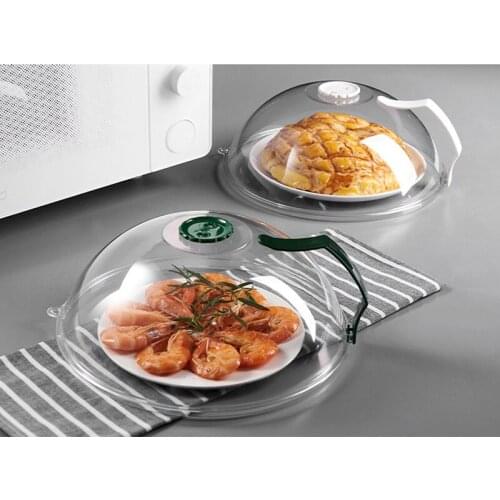 Microwave Splatter Cover, Microwave Cover for Food BPA Free, Microwave Plate Cover Guard Lid with Steam Vents SCIE999