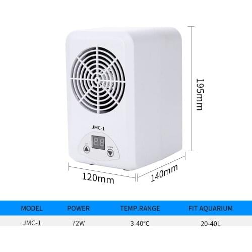 Aquarium heater water cooler Fish tank electronic heating and cooling machine Aquarium thermostat machine Silent