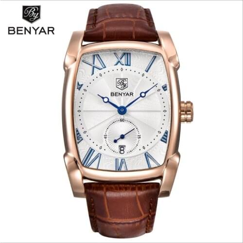 BENYAR mens luxury brand watch belt clock sports watch business hot sale watch