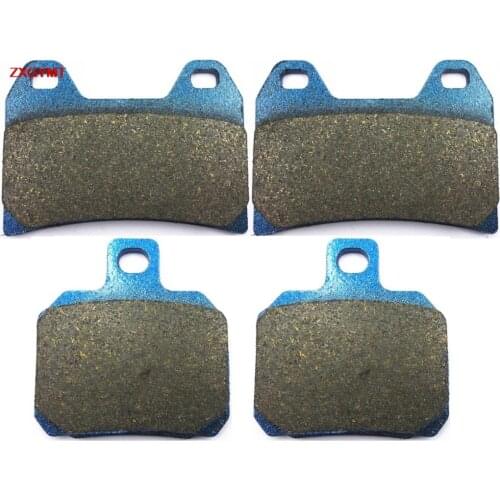 Sintering Brake Shoe Pads Set for MOTO-GUZZI V 1100 V1100 Breva 2004 Front Rear 04