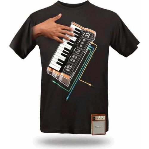 WholeSale and Retail Amazing Playable Electronic Music Band Piano T-Shirt Kits free shipping