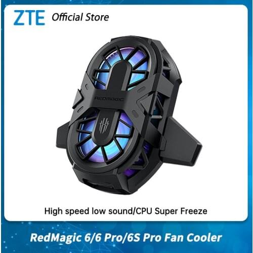 Original Nubia RedMagic 6 Gaming Phone Dual Core Fan Cooler for Red Magic 6 Pro ICE Dock