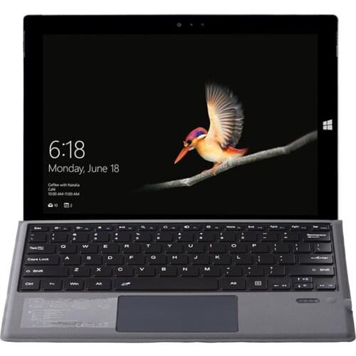 Touchpad Keyboard for Microsoft Surface Go Surface Pro 3 4 5 6 7 Bluetooth Wireless Keyboard Ultra-Slim with Trackpad