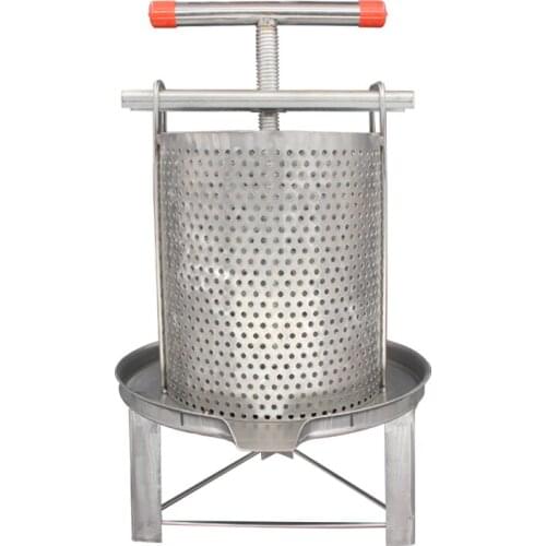 Honey Press 304 Stainless Steel Small Honey Press Honey Press Wax Press Household Wax Press Juicer Leaking Honey Pan EG
