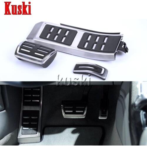 Car Styling Gas Brake Foot Fuel Pedals For AUDI S4 RS4 A5 S5 RS5 8T A6 4G S6 (C7) Q5 S5 RS5 A7 S7 SQ5 8R LHD 2009 + Accessories
