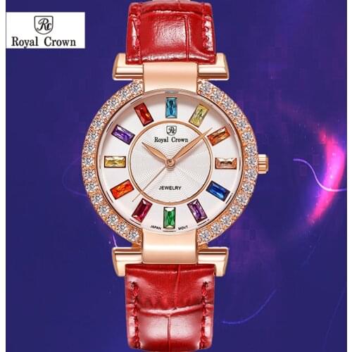 2020 Genuine Wristwatch Women Band Diamond Luxurious Atmosphere Full Diamond Fashion Womens Watch Large Dial Leather Waterproof