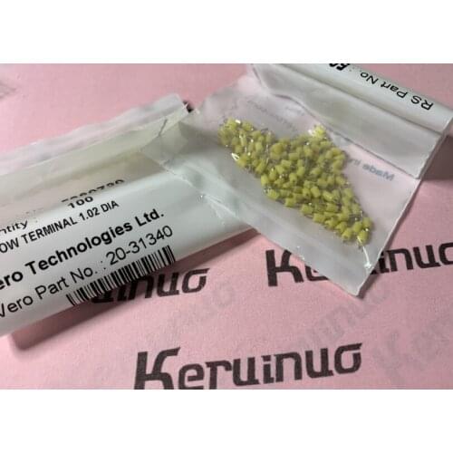 20PCS/LOT 20-31340 20-3131340 VERO TERMINAL PCB YELLOW PK100 1.02mm NEW ORIGINAL IN STOCK